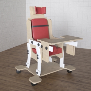 Стул для ребенка с ОВЗ «Новые горизонты» №2 со столешницей красный - fgospostavki.ru - Тихорецк