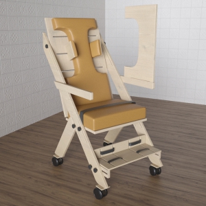 Стул для ребенка с ОВЗ «Новые горизонты» №4 со столешницей коричневый - fgospostavki.ru - Тихорецк