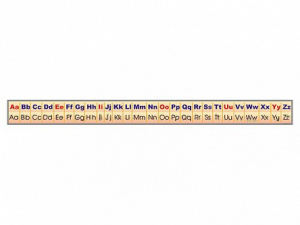 Стенд-лента "Алфавит" (английский язык) - fgospostavki.ru - Тихорецк