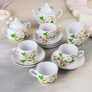 Сервиз чайный на 6 персон - fgospostavki.ru - Тихорецк