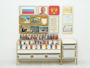 Комплект входной группы Патриотического воспитания в детском саду «Родина моя» - fgospostavki.ru - Тихорецк