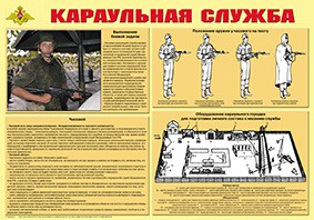Плакат "Караульная служба" - fgospostavki.ru - Тихорецк