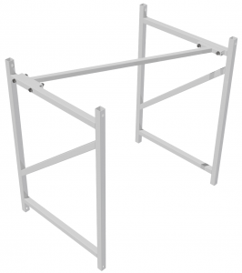 Ферма баскетбольная для щита из оргстекла (1,2х0,9 метра), вынос 0,5 метра - fgospostavki.ru - Тихорецк