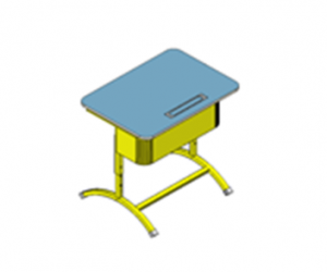 Стол ученический "Асташка -1" одноместный регулируемый - fgospostavki.ru - Тихорецк