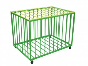 Контейнер для мячей на колесиках (разборный с крышкой) - fgospostavki.ru - Тихорецк