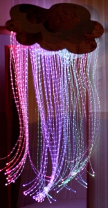 Зеркальное панно с фибероптическими волокнами «Тучка» - fgospostavki.ru - Тихорецк