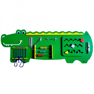 Бизиборд «Зелёный крокодильчик» - fgospostavki.ru - Тихорецк