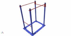 Перекладина четверная для подтягивания (ГТО) - fgospostavki.ru - Тихорецк