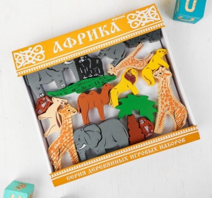 Конструктор "Африка", 35 элементов - fgospostavki.ru - Тихорецк