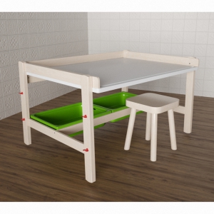 Стол растущий на регулируемых ножках «Снежок №1» - fgospostavki.ru - Тихорецк