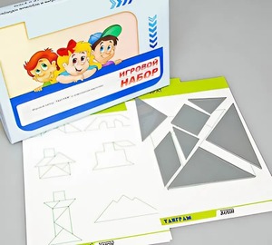 Игровой набор "Танграм" (с комплектом карточек) - fgospostavki.ru - Тихорецк