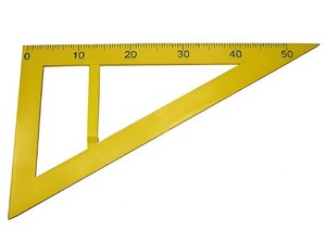 Угольник классный пластмассовый (30 и 60 градусов ) - fgospostavki.ru - Тихорецк