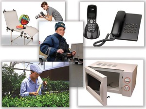 Набор предметных картинок "Бытовая техника. Профессии" (48 штук, А4, с магнитами) - fgospostavki.ru - Тихорецк