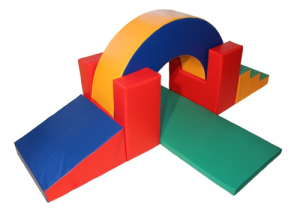 Модуль-трансформер № 3.1 (с полукольцом и ступенькой), 6 элементов - fgospostavki.ru - Тихорецк