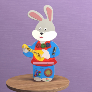 Бизиборд «Зайчик-побегайчик» - fgospostavki.ru - Тихорецк