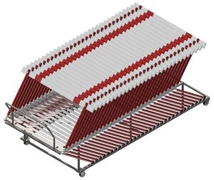 Тележка для барьеров на колесиках - fgospostavki.ru - Тихорецк