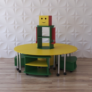 Модульный стеллаж "Весёлый робот" - fgospostavki.ru - Тихорецк