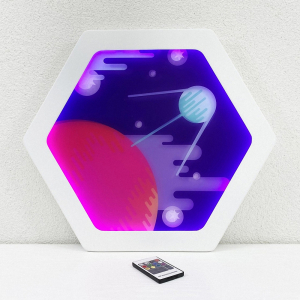 Декоративная тактильная панель с подсветкой - «Спутник» - fgospostavki.ru - Тихорецк