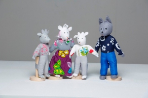 Шагающий театр "Волк и козлята" (4 персонажа) - fgospostavki.ru - Тихорецк