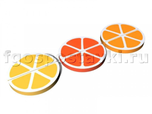 Мат "Дольки апельсина, грейпфрута" - fgospostavki.ru - Тихорецк