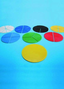 Набор пластин для представления дробей в виде кругов - fgospostavki.ru - Тихорецк