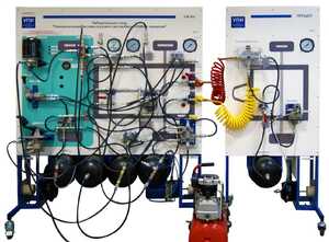 Лабораторный стенд «Пневматическая система грузового автомобиля КАМАЗ с прицепом» - fgospostavki.ru - Тихорецк