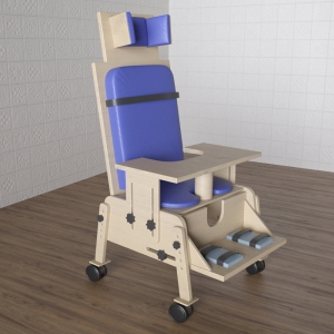 Стул для ребенка с ОВЗ «Новые горизонты» №3 со столешницей фиолетовый - fgospostavki.ru - Тихорецк