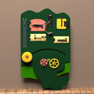 Бизиборд «Зелёная лапа» - fgospostavki.ru - Тихорецк