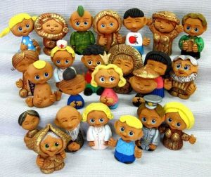 Набор глиняных человечков для сказкотерапии и песочной терапии - fgospostavki.ru - Тихорецк