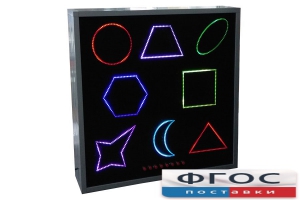 Интерактивная панель «Цветные фигуры 8» (вариант 3) - fgospostavki.ru - Тихорецк