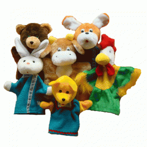 Набор перчаточных кукол "Зайкина избушка" - fgospostavki.ru - Тихорецк