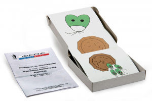 Модель-аппликация "Размножение одноклеточной водоросли" (набор из 11 карт) - fgospostavki.ru - Тихорецк