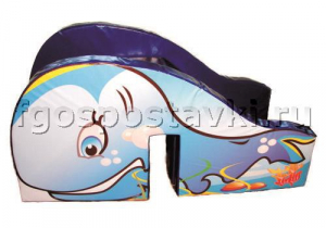 Горка "Кит" для сухого бассейна - fgospostavki.ru - Тихорецк