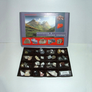 Демонстрационная коллекция "Минералы и горные породы" (40 видов) - fgospostavki.ru - Тихорецк