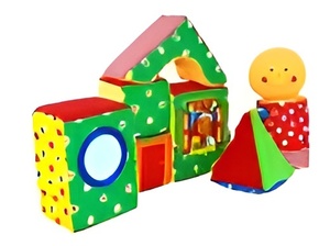 Развивающая игрушка для детей с нарушением зрения "Конструктор Колобок" - fgospostavki.ru - Тихорецк