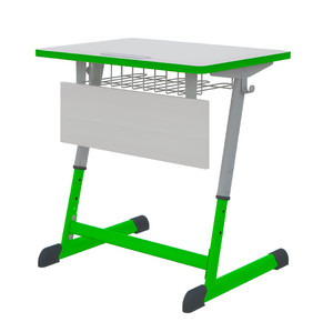 Парта NOMAD одноместная регулируемая по высоте с антивандальной кромкой - fgospostavki.ru - Тихорецк