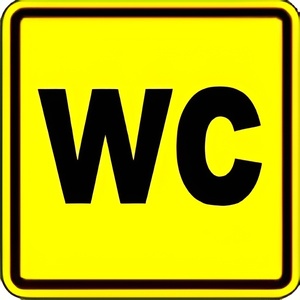 Тактильный знак (WC) 100х100 - fgospostavki.ru - Тихорецк