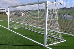 Сетка для футбольных ворот (нить 2,2 миллиметра, 7,5Х2,5Х(1Х2) ячейка 100Х100) - fgospostavki.ru - Тихорецк