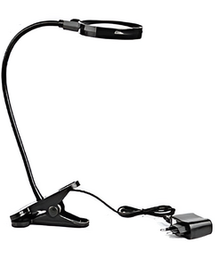 Лупа настольная на прищепке с подсветкой (5х) - fgospostavki.ru - Тихорецк