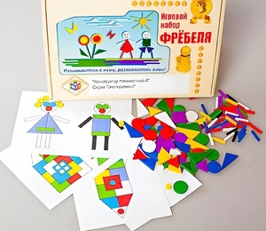 Игровой набор Фребеля "Конструктор плоскостной-4" (Серия "Эксперимент") - fgospostavki.ru - Тихорецк