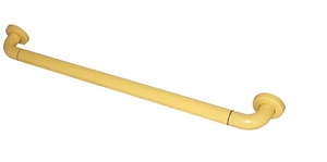 Поручень прямой с антибактериальным покрытием (желтый) - fgospostavki.ru - Тихорецк