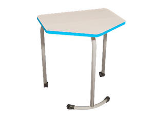 Стол мобильный модульный трапециевидный FLEXY с антивандальной кромкой - fgospostavki.ru - Тихорецк