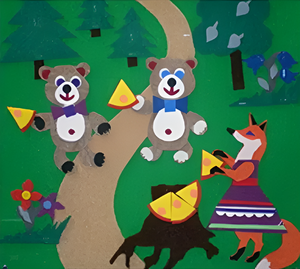 Пособие для слабовидящих детей - Театр-сказка "Два жадных медвежонка" - fgospostavki.ru - Тихорецк