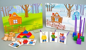 Игровой набор Фребеля "Заюшкина избушка" (серия "Сказочный мир". Выпуск 1) - fgospostavki.ru - Тихорецк