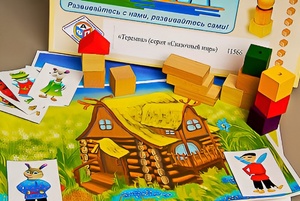 Игровой набор Фребеля "Теремок" (серия "Сказочный мир". Выпуск 1) - fgospostavki.ru - Тихорецк