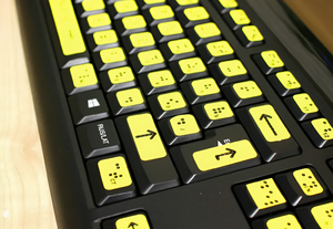 Комплект для маркировки клавиатуры азбукой Брайля - fgospostavki.ru - Тихорецк