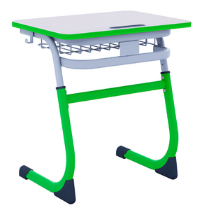 Парта SMARTY одноместная регулируемая по высоте с антивандальной кромкой - fgospostavki.ru - Тихорецк