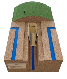 Макет «Простейшее укрытие (Перекрытая щель)» - fgospostavki.ru - Тихорецк