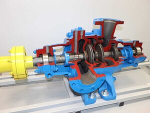 Разрезная модель насоса секционного центробежного типа «ЦНС» - fgospostavki.ru - Тихорецк