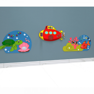 Комплект бизибордов «Подводный мир» 3 в 1 - fgospostavki.ru - Тихорецк